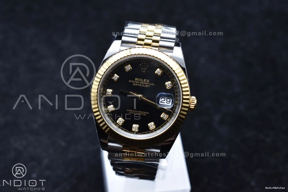 41 Chic On Edition YG 904L 609 YG Best Dial VR 1:1 Bracelet Clean SS Jubilee Steel DateJust 126333 Diamonds 0822